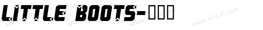 Little Boots字体转换